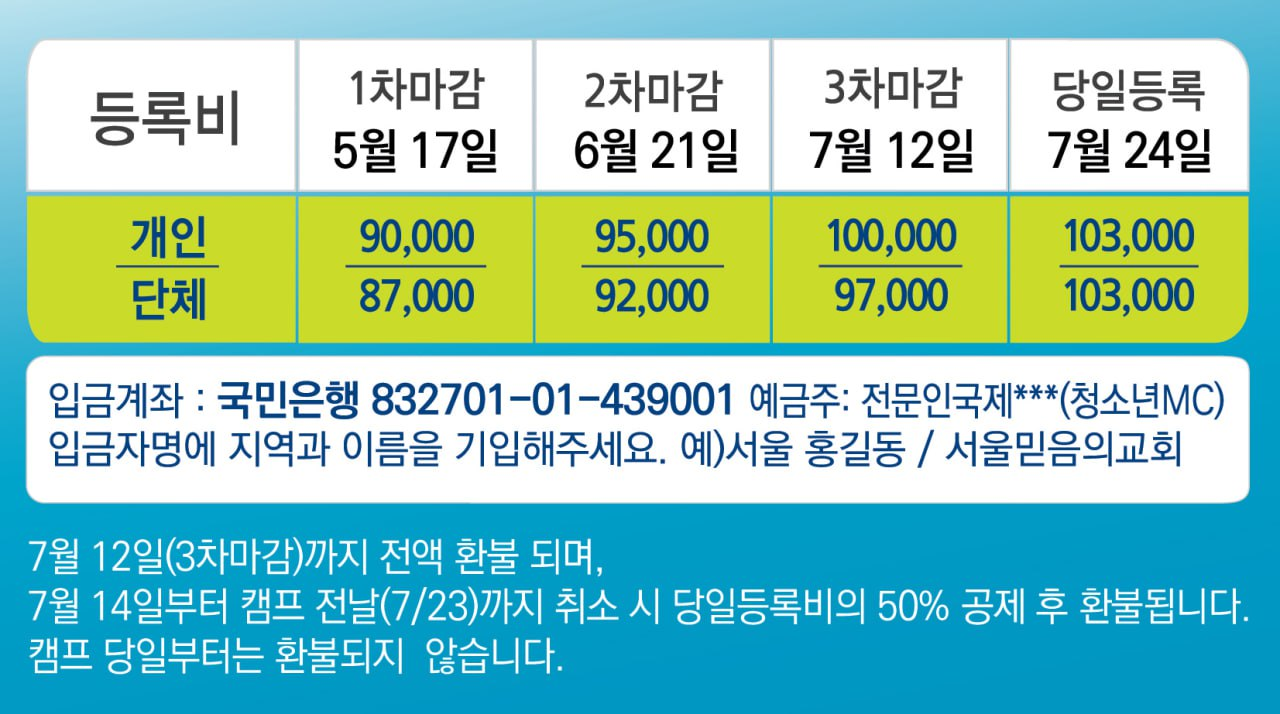 청소년선교캠프